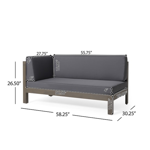 Brava Outdoor Acacia Wood XBack Patio Sofa Loveseat Set (Set of 2) by Christopher Knight Home