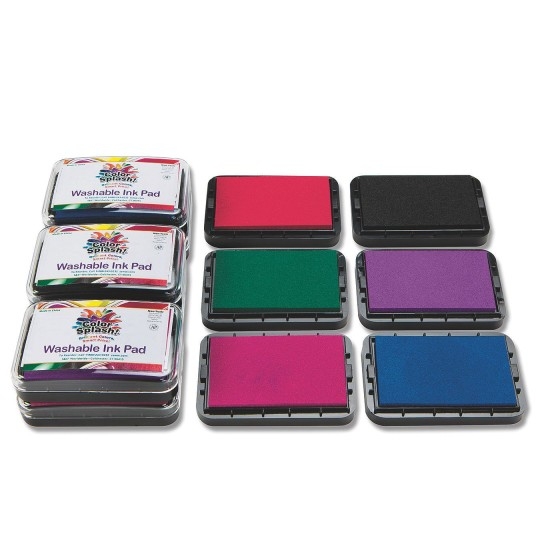 Color Splash! Washable Color Ink Pads (pack of 12)