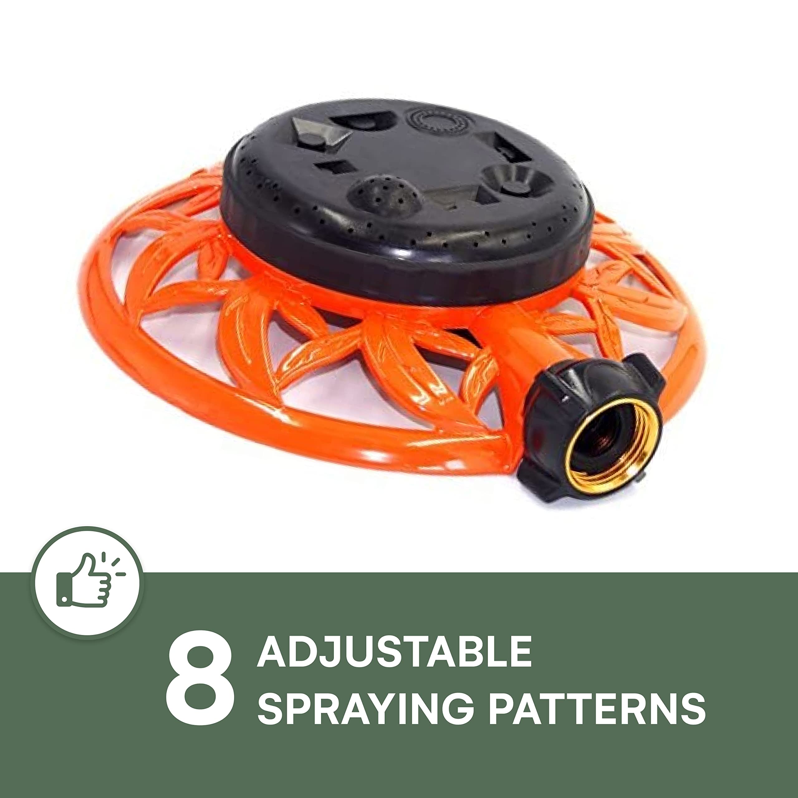 2Wayz: Garden Lawn Sprinkler Heavy Duty With Metal Base Outdoor Oscillating