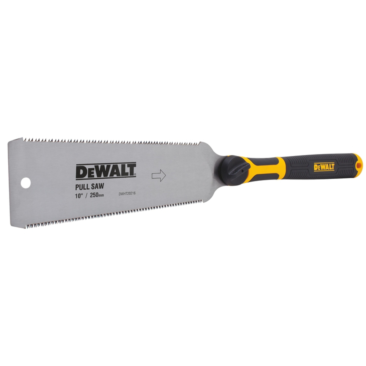 DW 10 in. Double Edge Pull Saw 7/14 TPI Flush Cut 1 pc