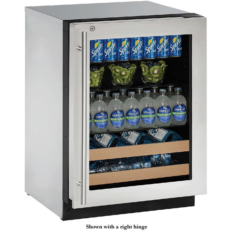 U-Line 4.9 cu. ft. Built-in Beverage Center U-2224BEVS-15B