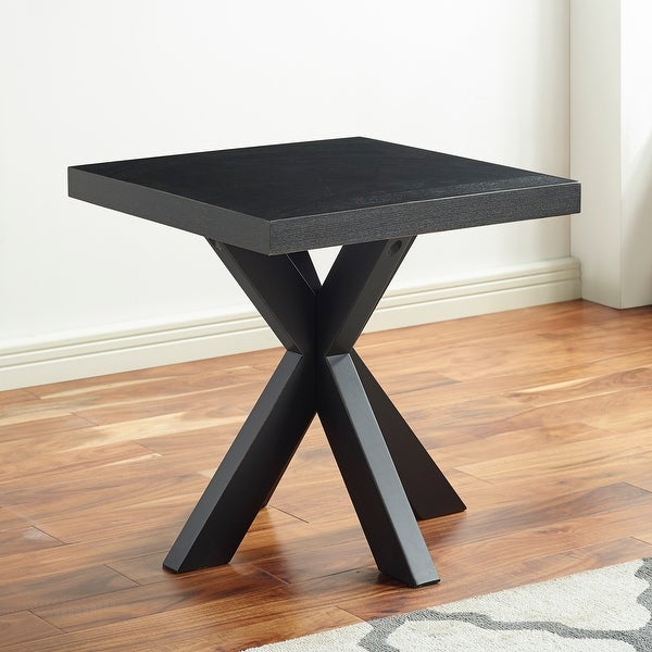 Strick and Bolton Harmony Ebony Finish End Table