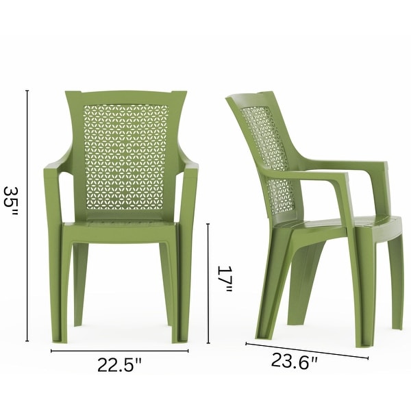 3Piece Outdoor Bistro Set with Mira Chairs and Trillia Table