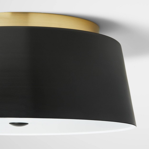 Semi Flushmount Kids x27 Ceiling Light Black gold