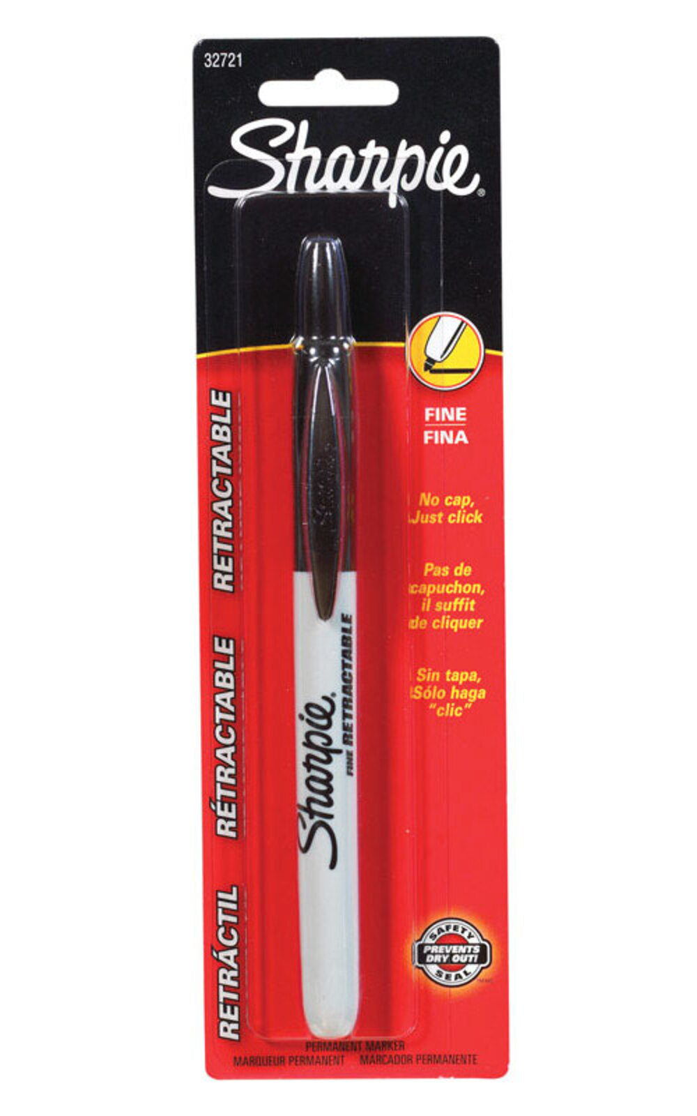 SHARPIE RECT MARKER BLK