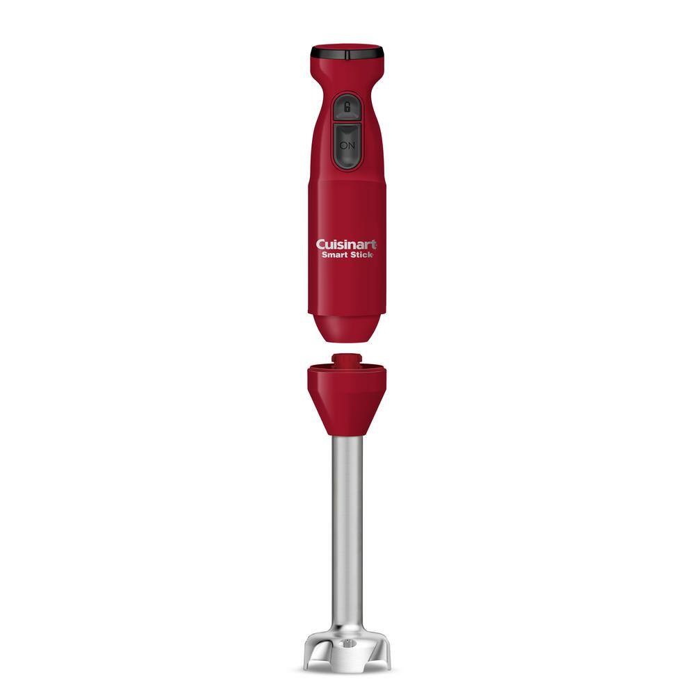 Cuisinart Smart Stick 2-Speed Red Immersion Blender with 3-Cup Mixing Bowl and 300W Motor CSB-175RP1