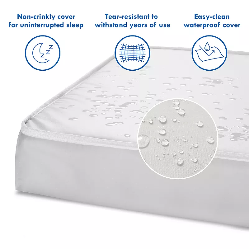 DaVinci Complete Slumber Waterproof Lightweight Mini Crib Mattress