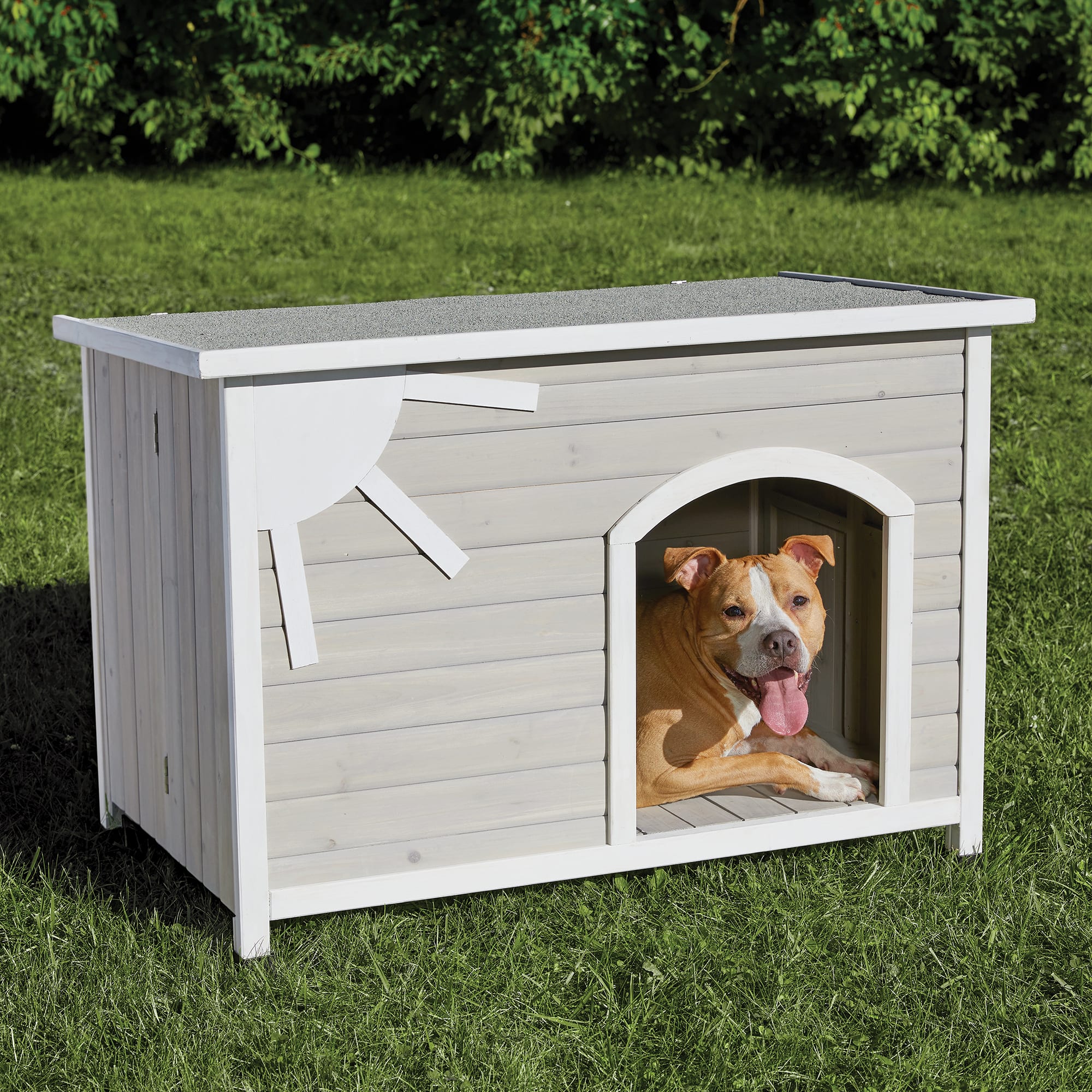 Midwest Eilio Folding Wood Dog House， Small