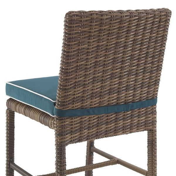 Crosley Bradenton 7Pc Outdoor Wicker Dining Set