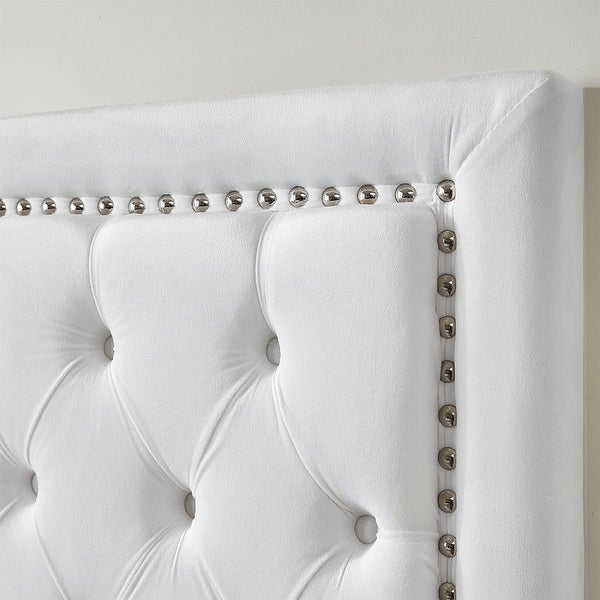 Tavira Allure? College Dorm Headboard - Tufted Rivet - - 36097524