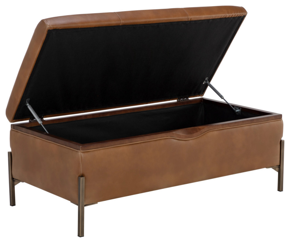 Kael Storage Bench   Contemporary   Accent And Storage Benches   by Sunpan Modern Home  Houzz