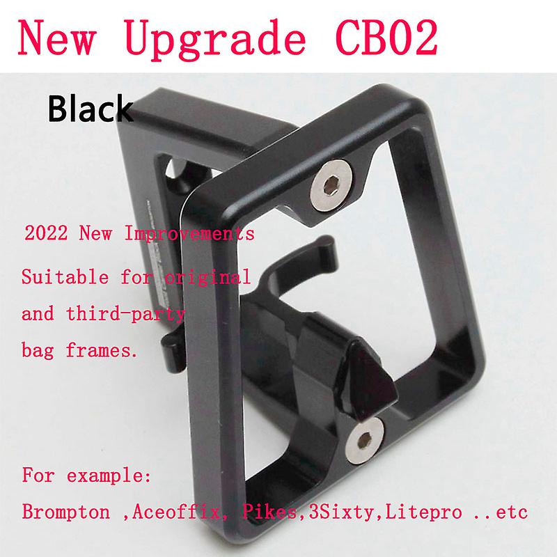 Born Pretty Aceoffix For Brompton Front Carrier Bag Carrier Block 73g Ultra Light Aluminum Alloy New Cb-02 Upgrade Universal Accessories