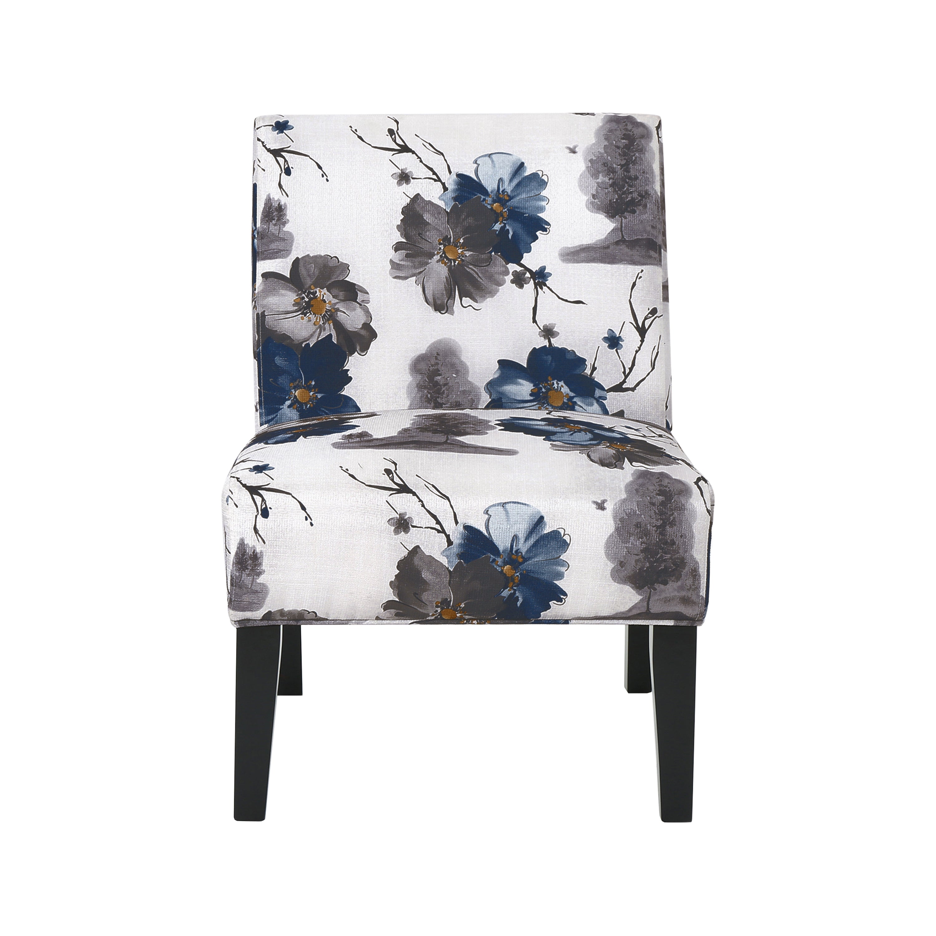 Kendal Contemporary Fabric Slipper Accent Chair