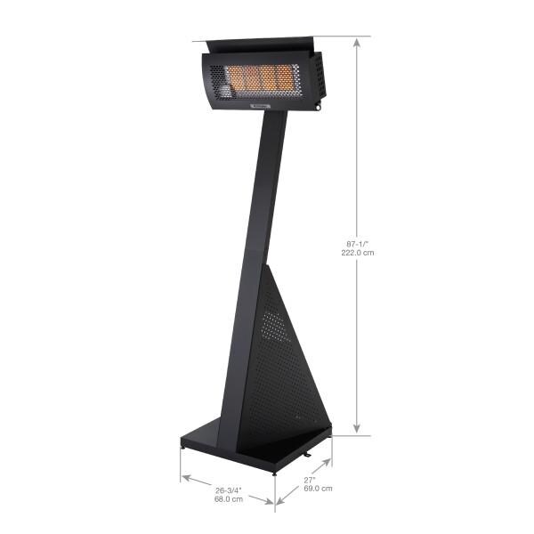 Dimplex Outdoor Portable Infrared Propane Heater and Stand