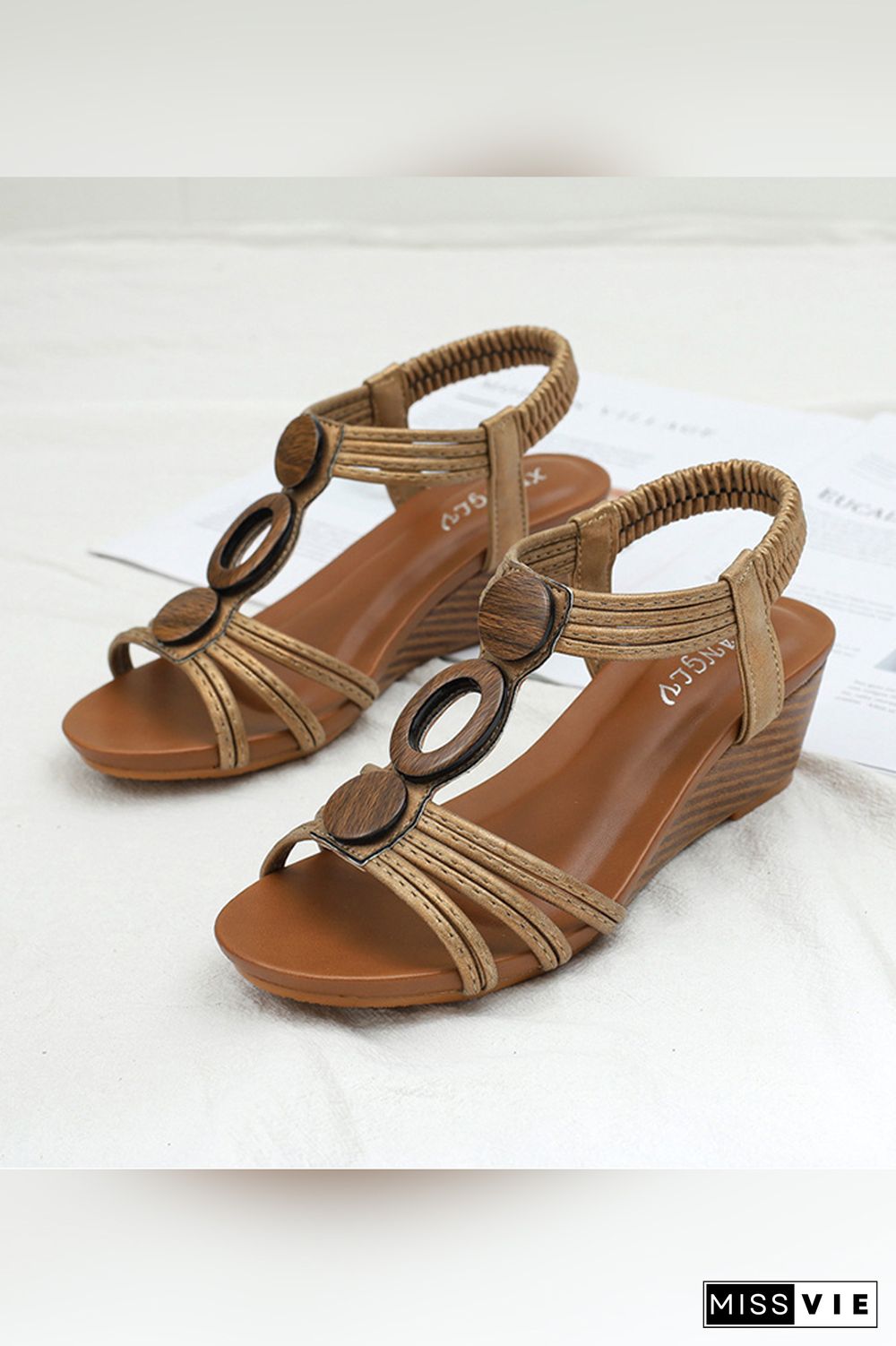 Summer Wedge Mother's Sandals Wholesale