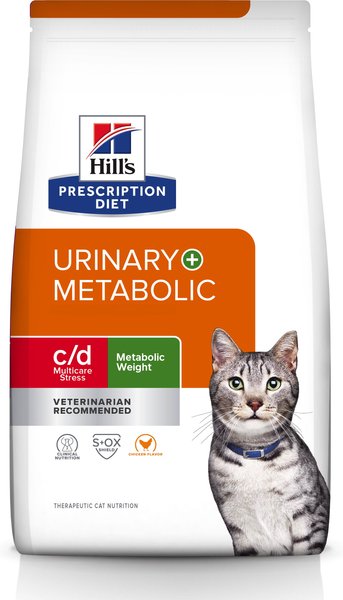 Hill's Prescription Diet c/d Multicare Stress + Metabolic Chicken Flavor Dry Cat Food