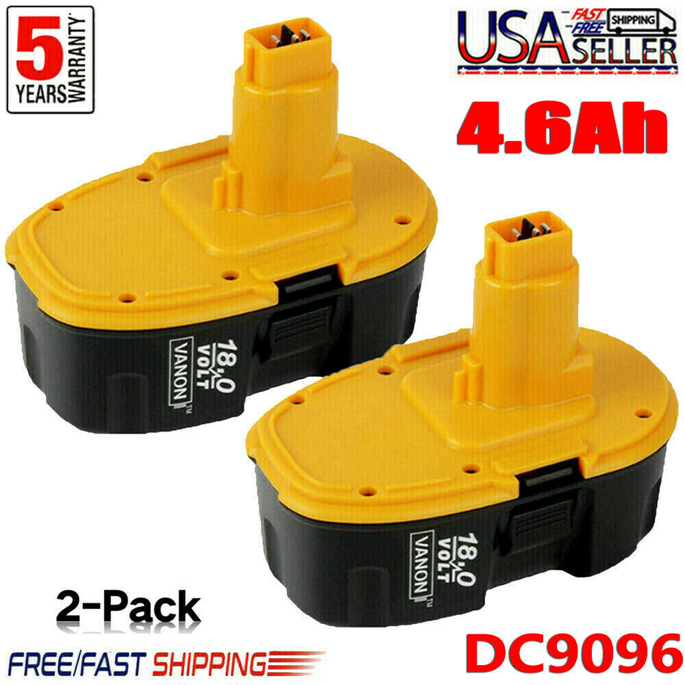 2Pack 18V 18 Volt for DW XRP Battery