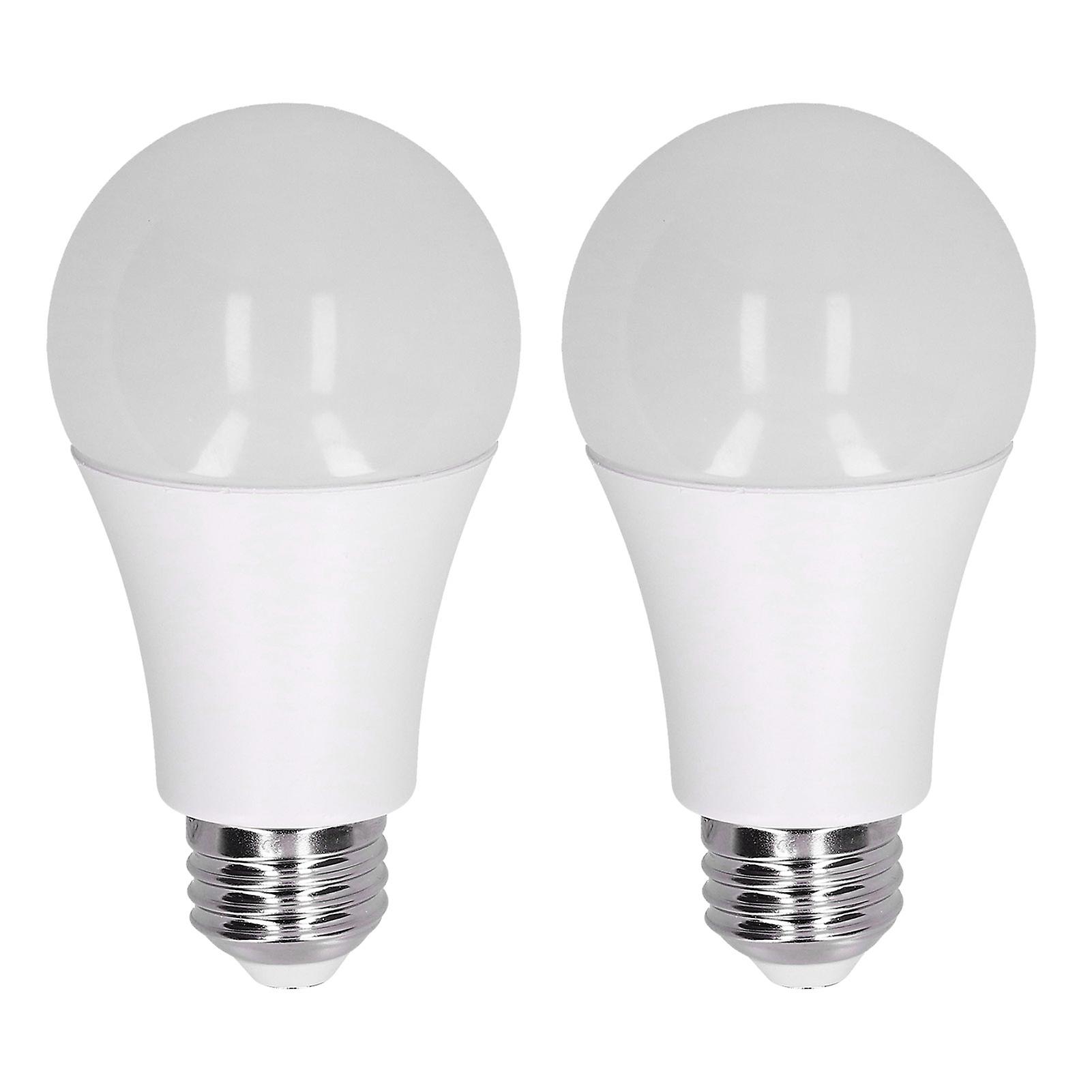 2pcs E27 Led Light Bulb Nondimmable Energy Saving Lamp 13w/1560lm For Bedroom 85265vwarm White Light