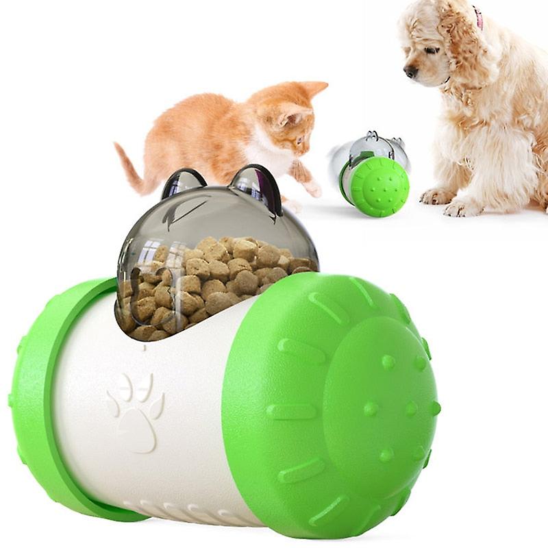 Durable cat puzzle tumbler treat toy