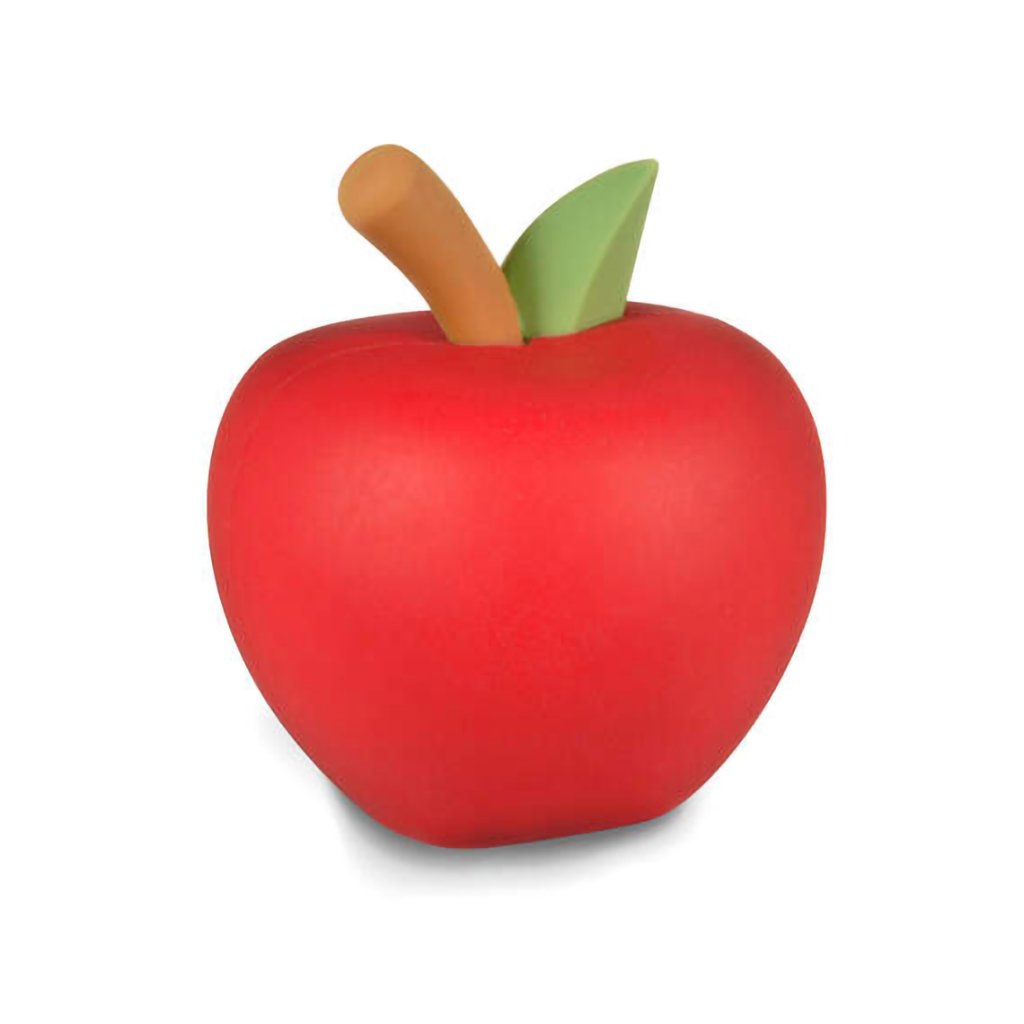 Hallmark  Charmers Red Apple Silicone Charm