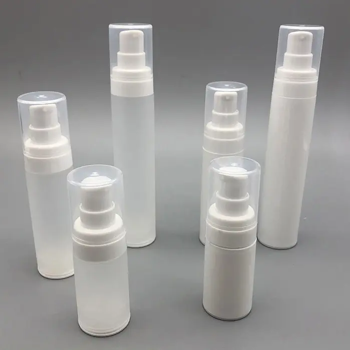 15ml 30ml 50ml Small Cosmetics Clear Mist Sprayer Bottle Travel Portable Press Plastic Spray Bottles