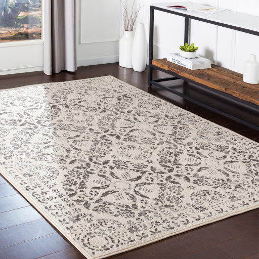 Bahar Traditional Medium Gray Rug