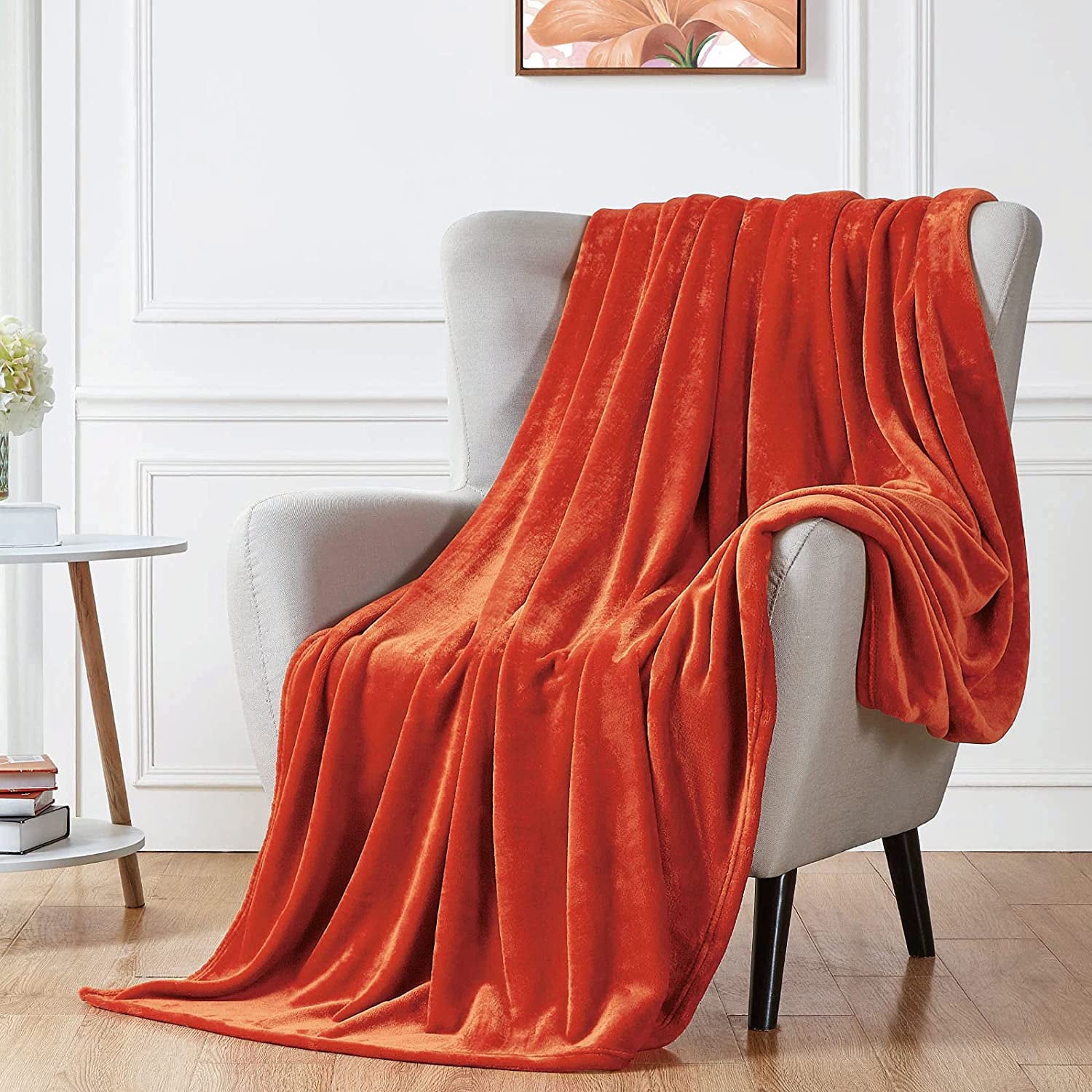 Walensee Ultra Soft Microplush Fleece Throw Blanket， 50