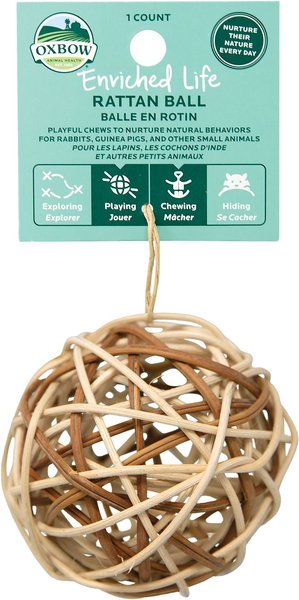 Oxbow Enriched Life Rattan Ball Small Animal Toy