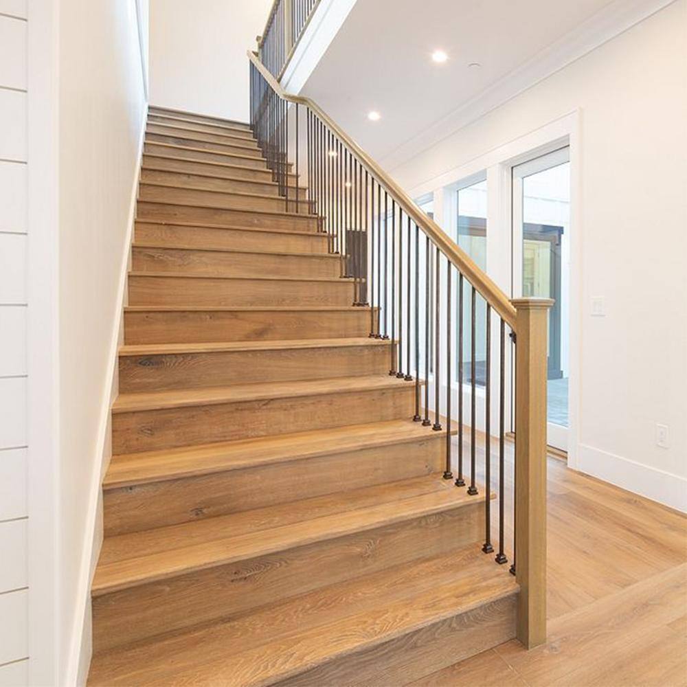 Swaner Hardwood 1 in. x 11-12 in. x 54 in. White Oak Stair Tread Board OL1X12X54WOT