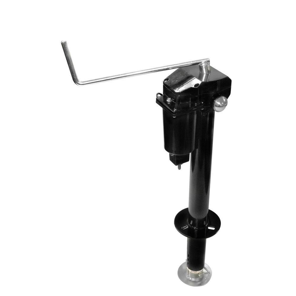 Quick Products 3250 Electric Tongue Jack in Black JQ-3000