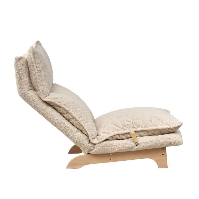 Foldable reclining chair Lazy sofa leisure chair for bedroom