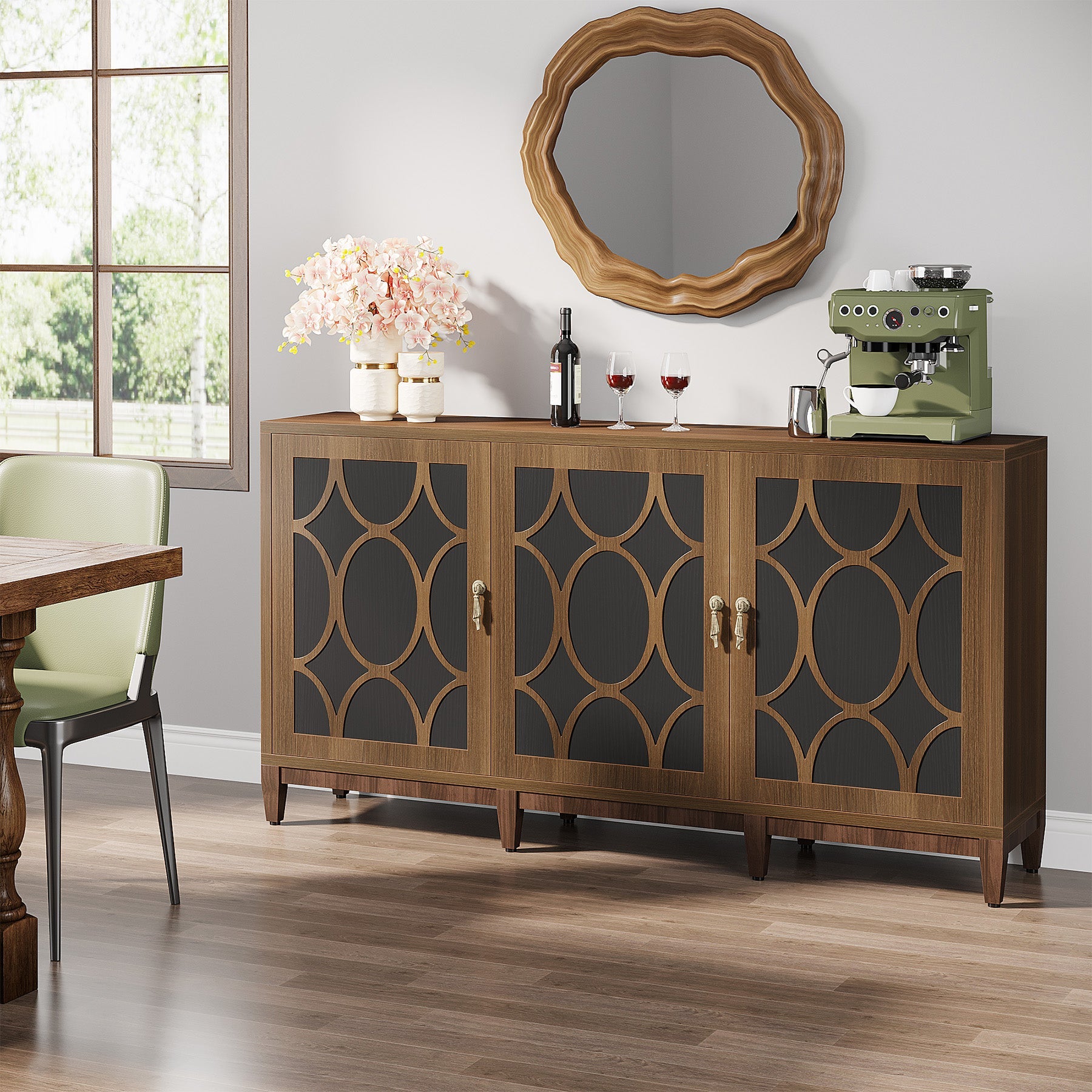 Farmhouse Sideboard Buffet, 59