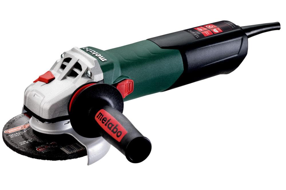 5 In. Corded Angle Grinder Quick