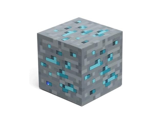 Thinkgeek Inc Minecraft Light Up Diamond Ore