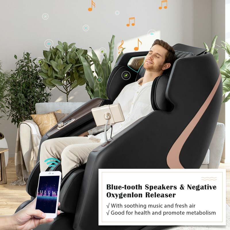 3D SL-Track Full Body Massage Chair Zero Gravity Massage Recliner with 7