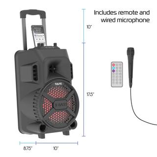 Tzumi Megabass LED Jobsite Speaker 7485HD