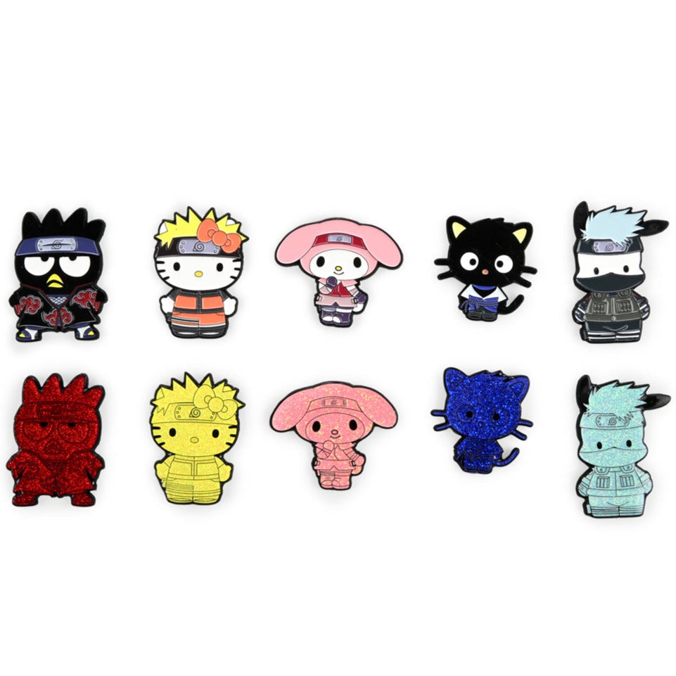 Naruto x Hello Kitty® and Friends Enamel Pins