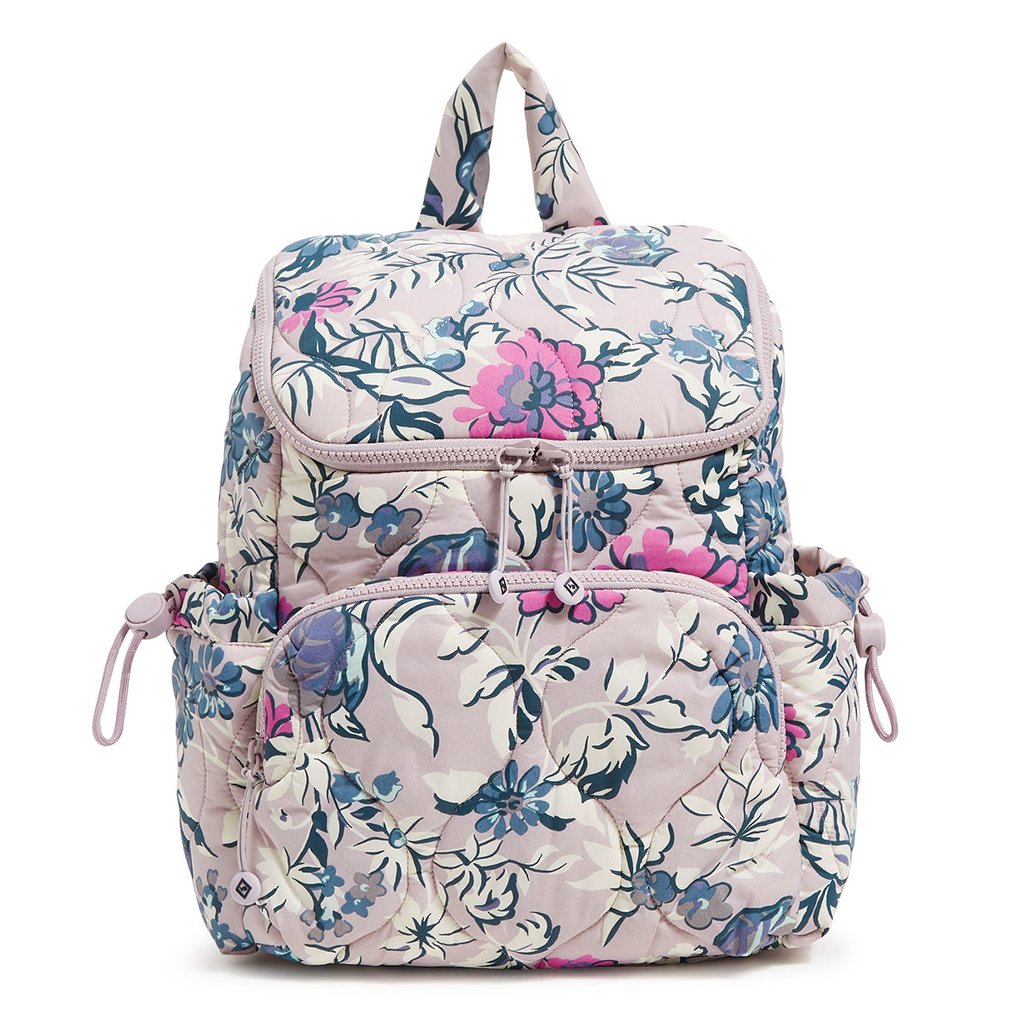 Vera Bradley  Featherweight Backpack in Fresh-Cut Floral Lavender