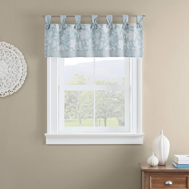 Stencil Vine Window Valance Waverly