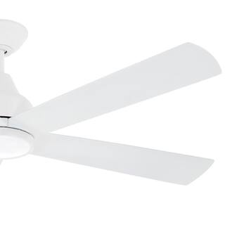 AIRE BY MINKA Bellinghman V 52 in. Integrated LED Indoor White Ceiling Fan with Light 04735