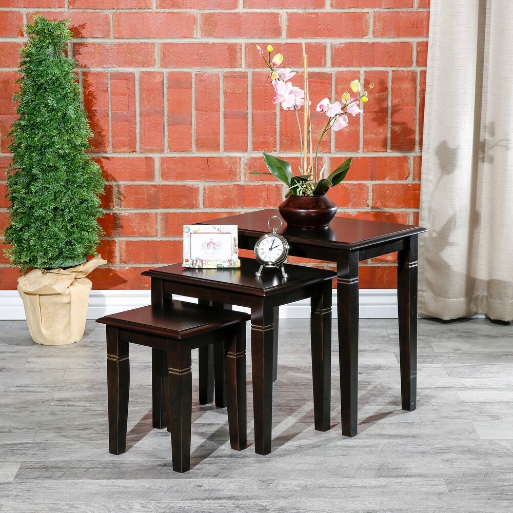 3 Piece Nesting Table Set