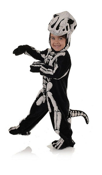 Underwraps Dinosaur T Rex Skeleton Child Costume