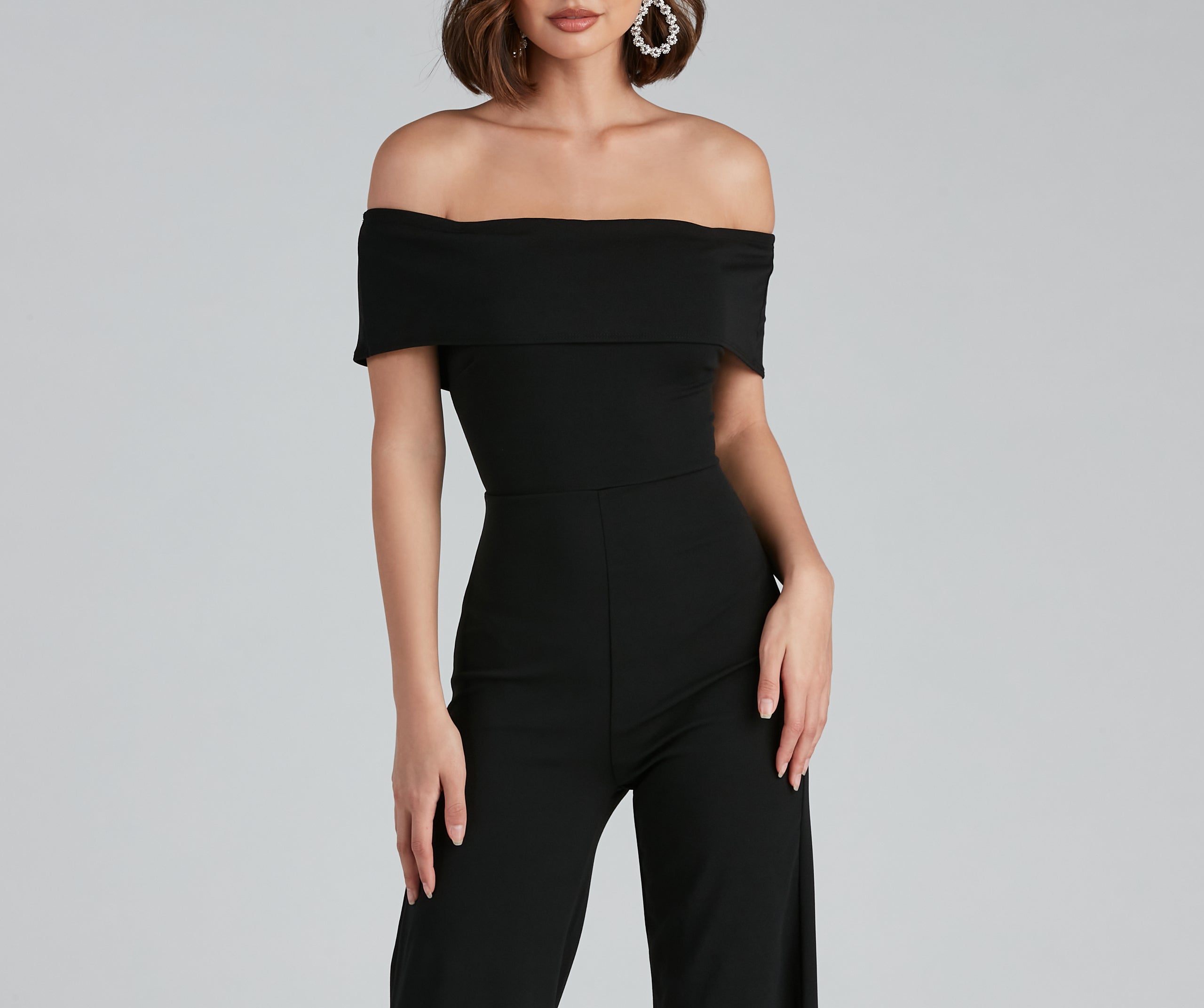 Iconic Glam Wide Leg Jumpsuit