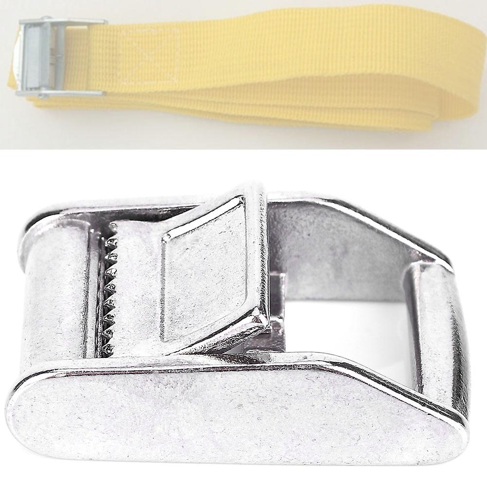 1 Pcs Stainless Steel Marine Boat Belt Cam Buckle Plate Strap Fixing Buckles