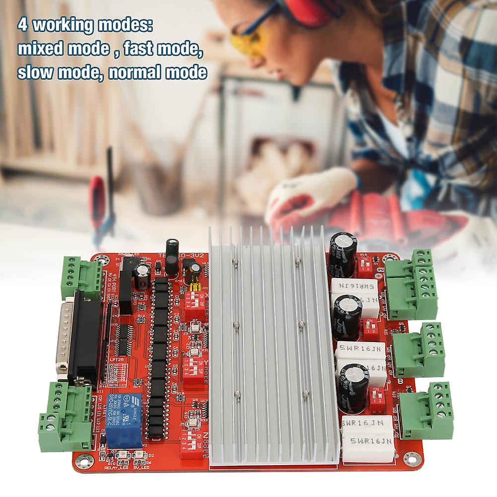 4 Working Model 3 Axis Stepper Motor Driver Board Tb6560 Optocoupler Isolated