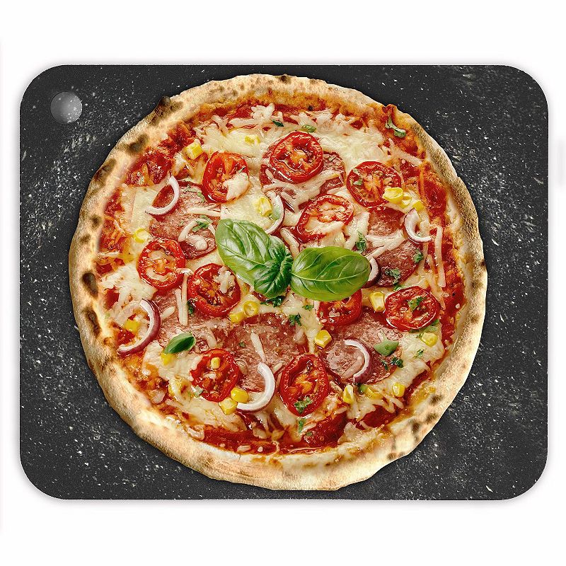 Chef Pomodoro Pizza Steel For Oven Or Bbq Grill， Pre-seasoned Baking Steel 16 X 13.5 X 0.25 Inches