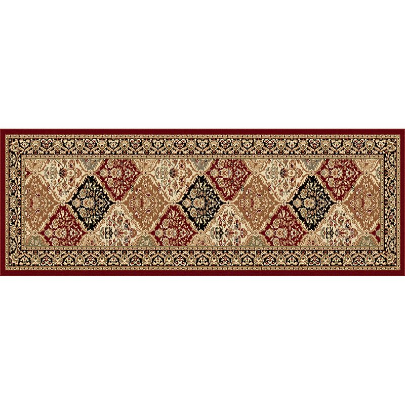 KHL Rugs Sensation Princeton Framed Floral Rug