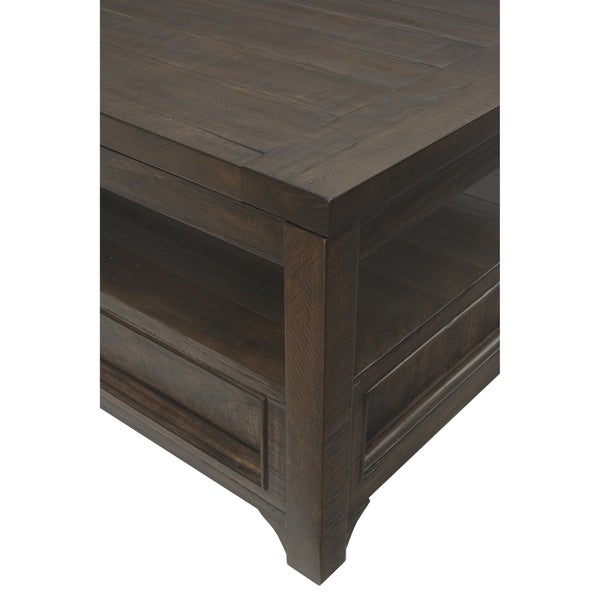 Carbon Loft Helcar Solid Wood Lift-Top Coffee Table