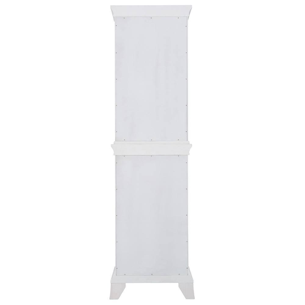 Home Decorators Collection Strousse 21 in W x 72 in D Linen Cabinet in White