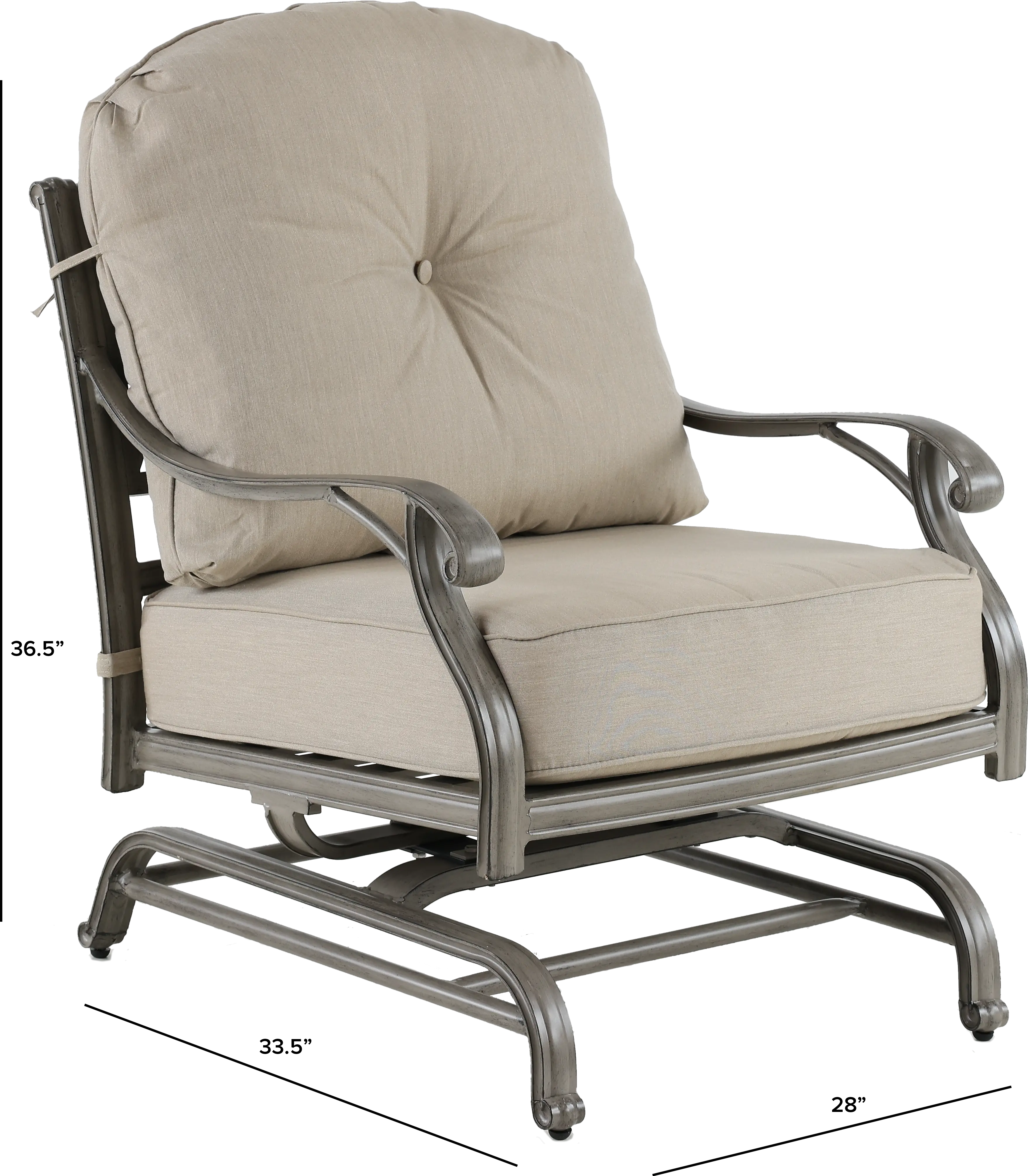 Macan High Back Motion Patio Chair